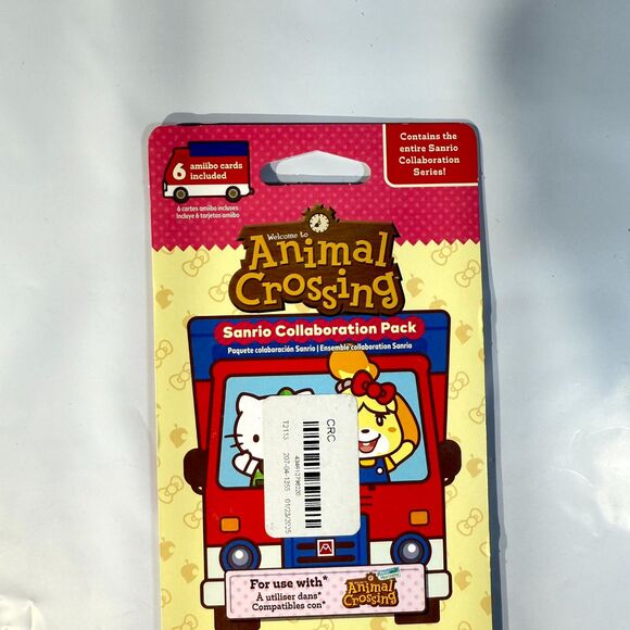 NEW Authentic SANRIO‎ Animal Crossing Amiibo 6 Card Pack Collaboration Target - Picture 4 of 4